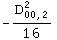 -D_00,2^2/16