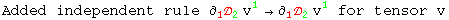 Added independent rule &part;_1^ _2^ v_ ^1&rarr;&part;_1^ _2^ v_ ^1 for tensor v