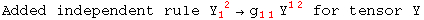 Added independent rule Y_1 ^( 2) &rarr;g_ (11)^&nbsp;&nbsp; Y_&nbsp;&nbsp;^(12)  for tensor Y