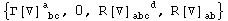 {&Gamma;[▽] _ ( bc)^a&nbsp;&nbsp;, 0, R[▽] _abc ^(&nbsp;&nbsp;&nbsp;d), R[▽] _ab^&nbsp;&nbsp;}