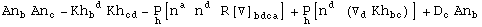 An_b^  An_c^ - Kh_b ^( d) Kh_cd^&nbsp;&nbsp; - Underscript[P, h][n_ ^a n_ ^d R[▽] _bdca^&nbsp;&nbsp;&nbsp;&nbsp;] + Underscript[P, h][n_ ^d (▽_d^ Kh_bc^&nbsp;&nbsp;)] + D_c^ An_b^ 